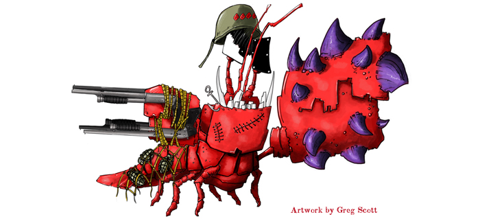Lobstergeddon art by Greg Scott